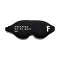 Antifaz 3D Flooxe negro, vista frontal