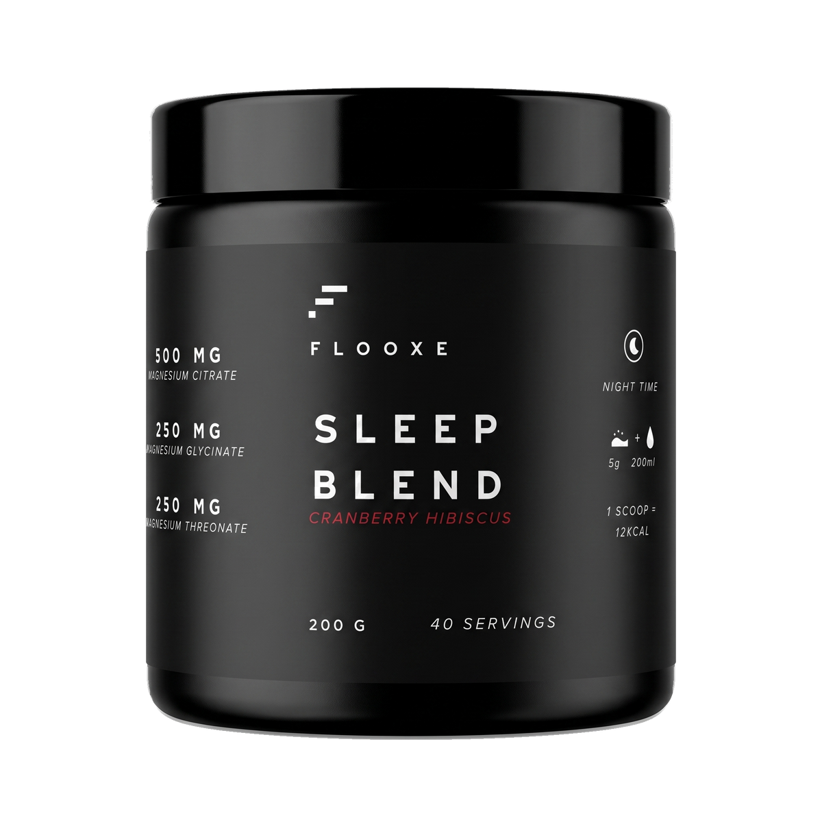 Sleep Blend Flooxe, pote 200 g Cranberry Hibiscus